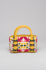 Load image into Gallery viewer, Small Kriss Lotus Carpet Wedge Tote