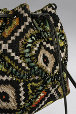 Load image into Gallery viewer, Large Patchy Carpet Bucket Bag