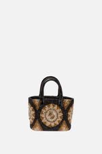 Load image into Gallery viewer, Small Arabia Patent Pop Tote