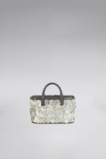 Load image into Gallery viewer, Pearl Flap Snakeskin Tote Bag