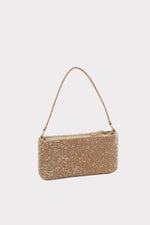 Load image into Gallery viewer, Large Crystal Snakeskin Slim Shoulder Bag