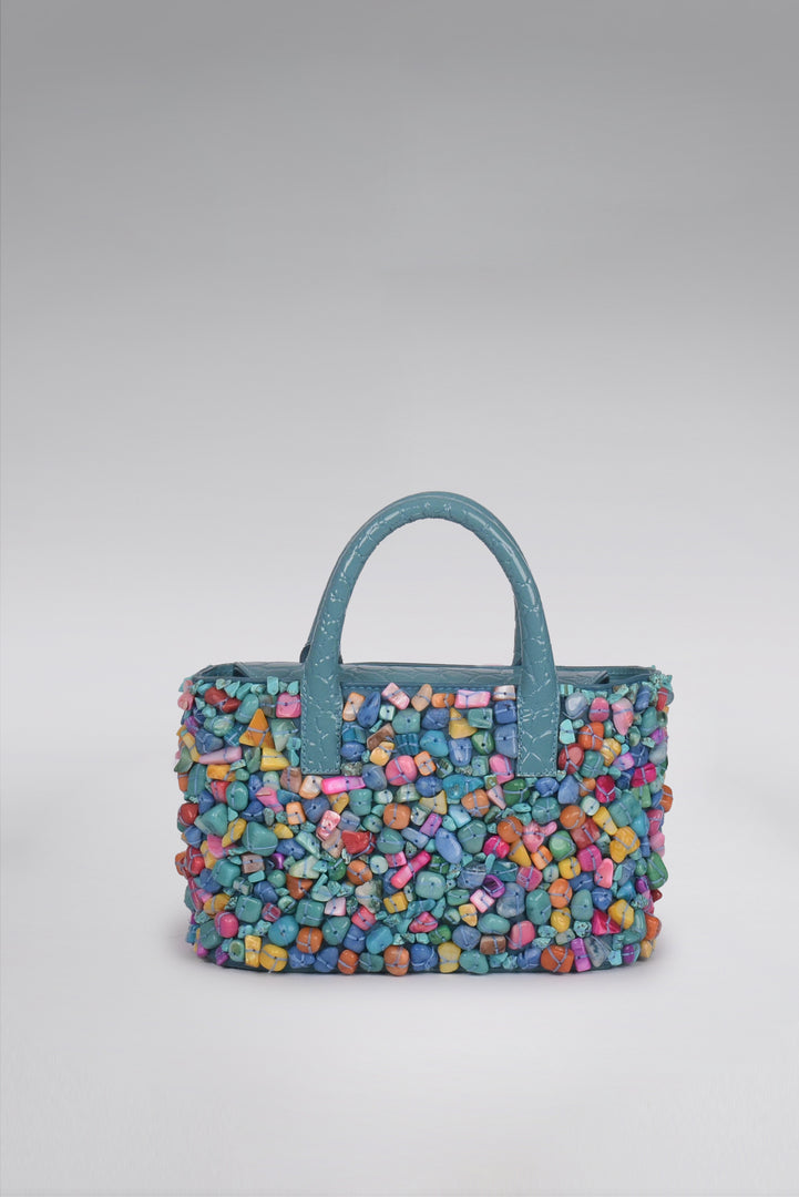 Midi Rocky Patent Pop Tote