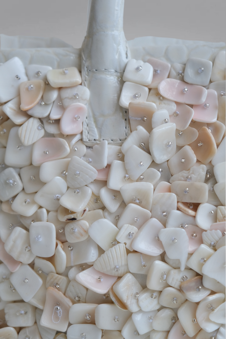 Pearl Patent Pop Tote