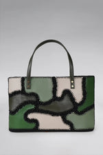 Load image into Gallery viewer, Large Patchy Leather Shopper Tote