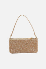 Load image into Gallery viewer, Large Crystal Snakeskin Slim Shoulder Bag