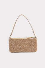 Load image into Gallery viewer, Large Crystal Snakeskin Slim Shoulder Bag
