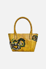 Load image into Gallery viewer, Medium Marble Crystal Snakeskin Pop Tote
