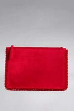 Load image into Gallery viewer, Shaki Crystal Velvet Clutch