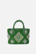 Load image into Gallery viewer, Midi Aztic Patent Pop Tote