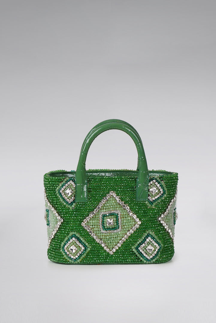Midi Aztic Patent Pop Tote