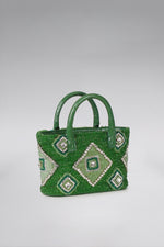 Load image into Gallery viewer, Midi Aztic Patent Pop Tote