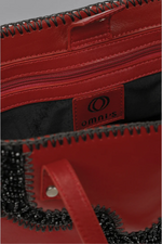 Load image into Gallery viewer, Large Patchy Leather Tote