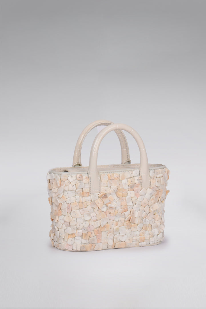 Pearl Patent Pop Tote