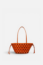 Load image into Gallery viewer, Small Weave Crescent Beach Bag SS26'