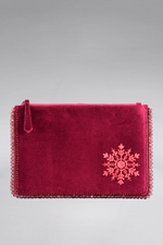 Load image into Gallery viewer, Shaki Crystal Velvet Clutch