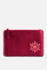 Load image into Gallery viewer, Shaki Crystal Velvet Clutch