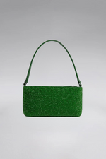 Load image into Gallery viewer, Large Crystal Patent Slim Shoulder Bag