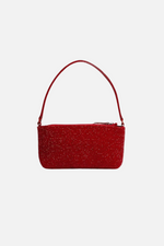 Load image into Gallery viewer, Large Crystal Patent Slim Shoulder Bag