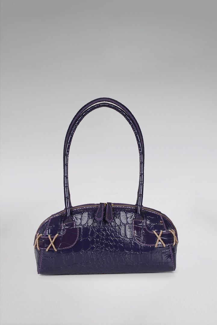Kriss Patent Shoulder Bag