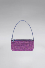 Load image into Gallery viewer, Small Crystal Patent Slim Shoulder Bag