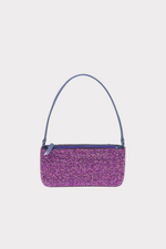 Load image into Gallery viewer, Small Crystal Patent Slim Shoulder Bag