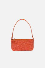 Load image into Gallery viewer, Small Crystal Patent Slim Shoulder Bag