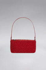 Load image into Gallery viewer, Small Crystal Patent Slim Shoulder Bag