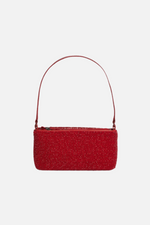 Load image into Gallery viewer, Small Crystal Patent Slim Shoulder Bag