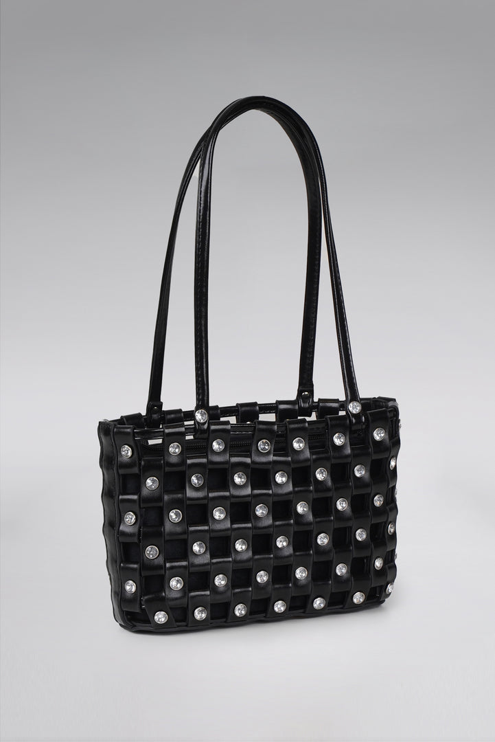 Small Weave Shoulder Bag