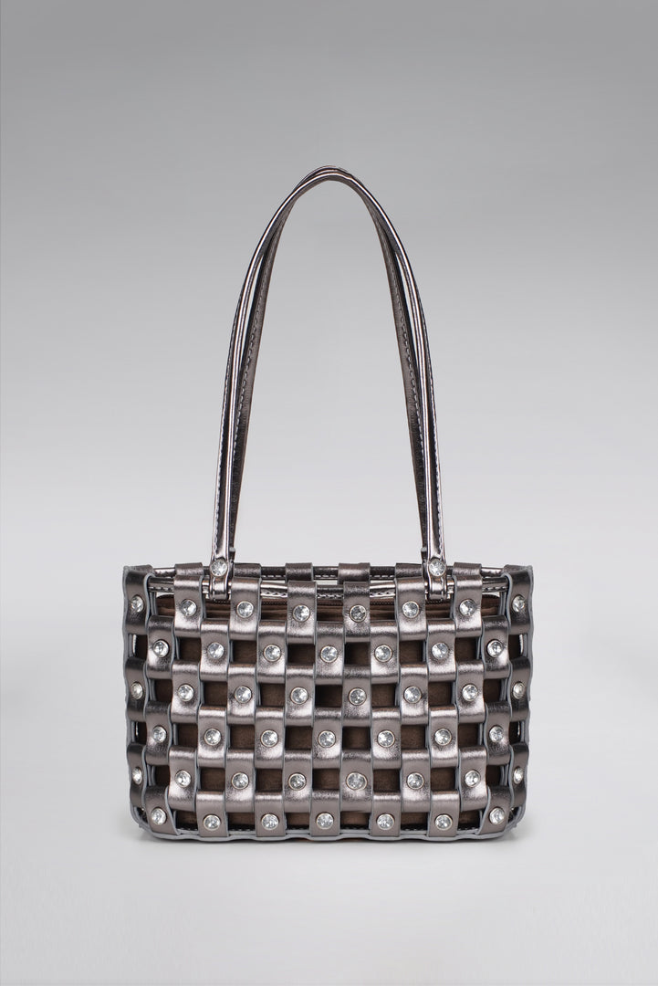 Small Weave Shoulder Bag