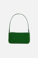 Load image into Gallery viewer, Small Crystal Patent Slim Shoulder Bag