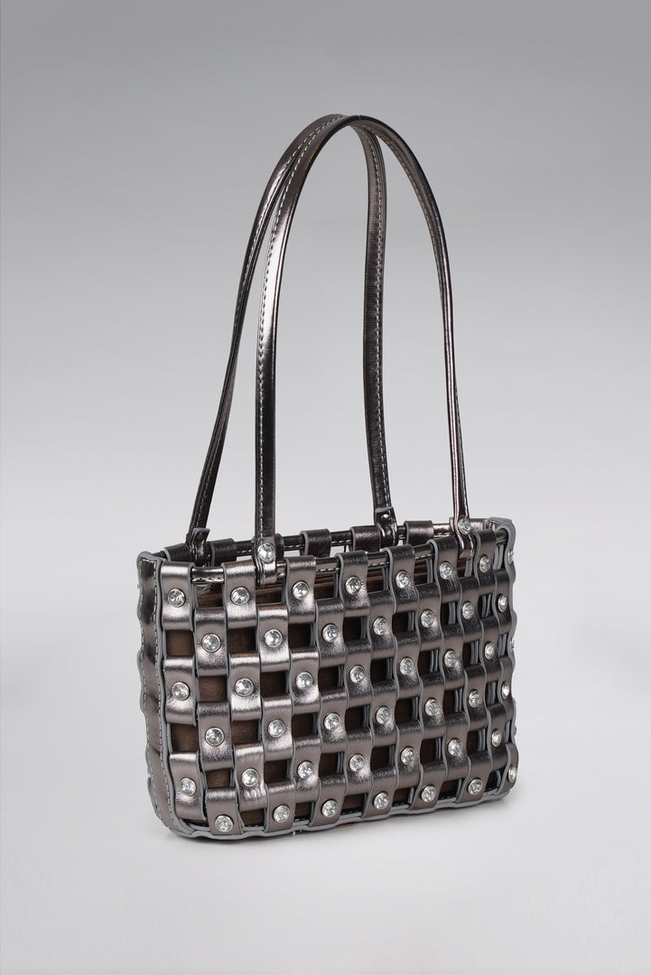 Small Weave Shoulder Bag