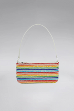 Load image into Gallery viewer, Small Crystal Patent Slim Shoulder Bag