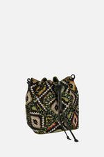 Load image into Gallery viewer, Large Patchy Carpet Bucket Bag