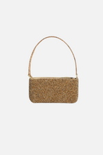 Load image into Gallery viewer, Small Crystal Snakeskin Slim Shoulder Bag