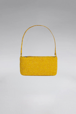 Load image into Gallery viewer, Small Crystal Snakeskin Slim Shoulder Bag