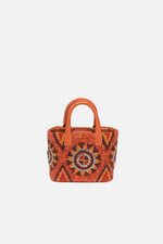 Load image into Gallery viewer, Small Arabia Patent Pop Tote