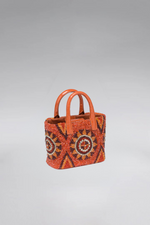 Load image into Gallery viewer, Small Arabia Patent Pop Tote