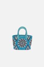 Load image into Gallery viewer, Small Arabia Patent Pop Tote