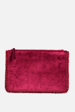 Load image into Gallery viewer, Shaki Crystal Velvet Clutch