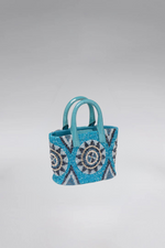 Load image into Gallery viewer, Small Arabia Patent Pop Tote