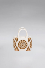 Load image into Gallery viewer, Small Arabia Patent Pop Tote