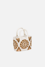 Load image into Gallery viewer, Small Arabia Patent Pop Tote