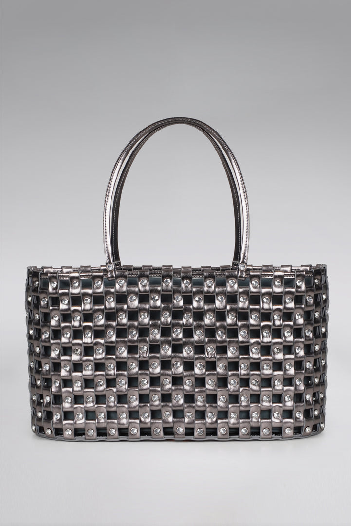 Large Weave Shopper Bag