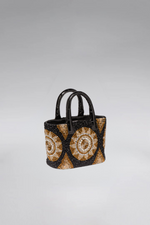 Load image into Gallery viewer, Small Arabia Patent Pop Tote