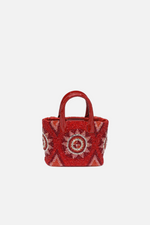 Load image into Gallery viewer, Small Arabia Patent Pop Tote