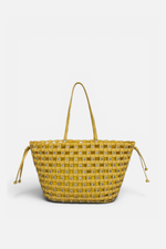 Load image into Gallery viewer, Large Weave Crescent Beach Bag SS26'