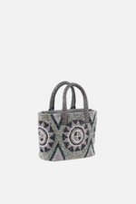 Load image into Gallery viewer, Small Arabia Snakeskin Pop Tote