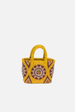 Load image into Gallery viewer, Small Arabia Snakeskin Pop Tote