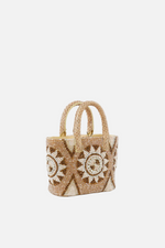 Load image into Gallery viewer, Small Arabia Snakeskin Pop Tote